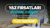 Gümüşsuyu'ndan Yaza Özel Fırsatlar Devam Ediyor!...