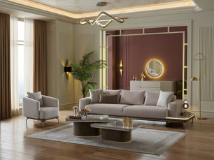 Bellona'dan Konforu ve Estetikliği Bir Arada Sunan Yeni; Estella Dörtlü Koltuk Takımı!...