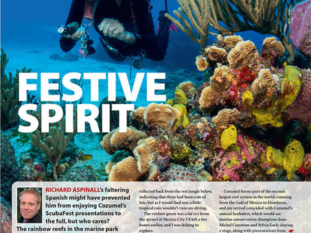 Diver magazine: Scubafest, Mexico