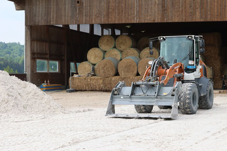 Das Leben ist kein Ponyhof – schon gar nicht auf dem Ponyhof. Ständig gibt es etwas zu reparieren, auszubessern, zu reinigen oder in Stand zu setzen. Dieses Mal war der Reitplatz an der Reihe, dessen Sand sich in Luft aufgelöst hat. Eine neue Schicht drauf und das Training kann weitergehen.