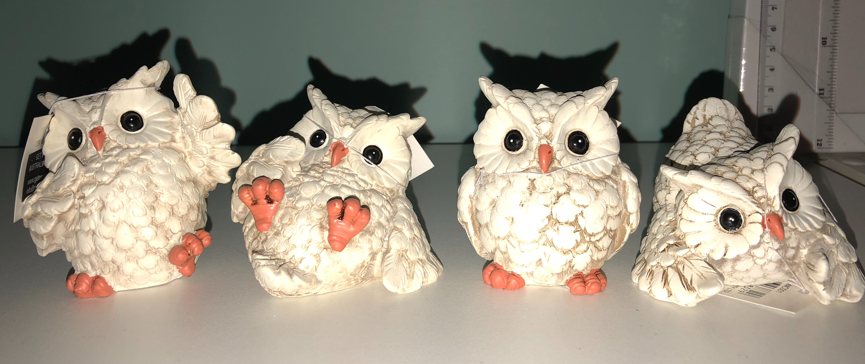 Owl - Cream 7cm