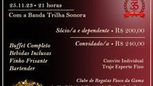 JANTAR DANÇANTE ASSOJUBS 35 ANOS: Em 25/11, às 21 horas! Garanta seu convite, associado/a!