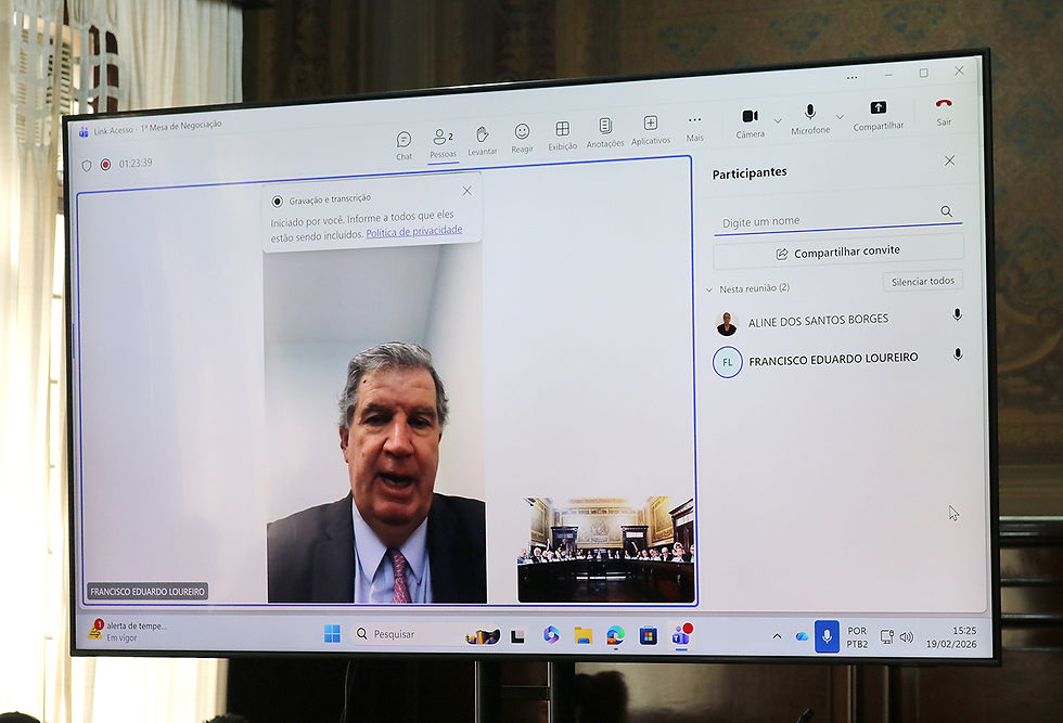 O presidente do Tribunal de Justiça, desembargador Francisco Eduardo Loureiro