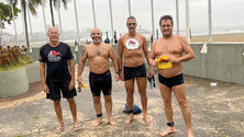 Equipe Assojubs na 1ª Etapa do 17º Circuito Netuno de Travessias