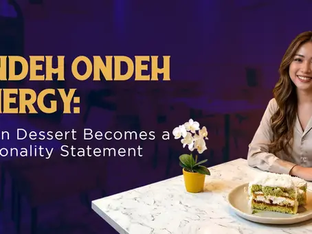 Ondeh Ondeh Energy: When Dessert Becomes a Personality Statement