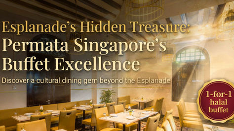 Esplanade's Hidden Treasure: Permata Singapore'sBuffet Excellence