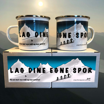 LAG DINE EGNE SPOR - koppen (blå)