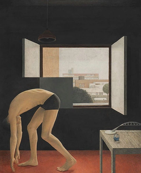 Graham Little The Athlete, 2019 Gouache.jpg