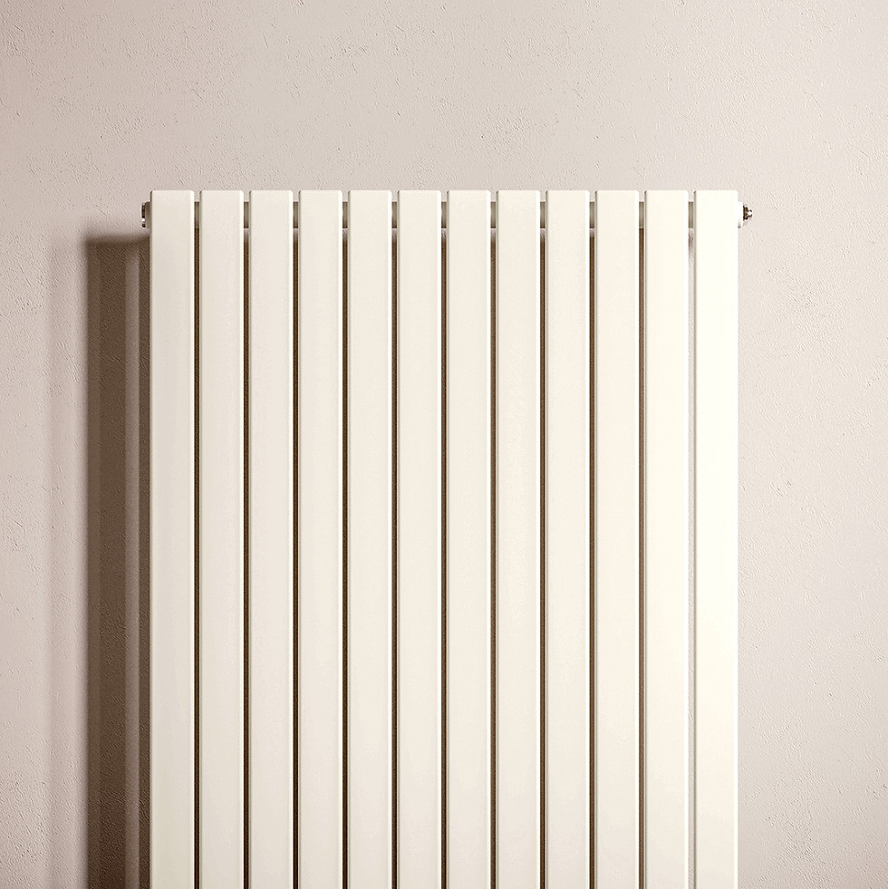 Radiateur blanc moderne, chauffage efficace IRSAP