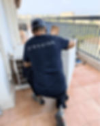 Installation d’un cache climatisation sur balcon à Nice