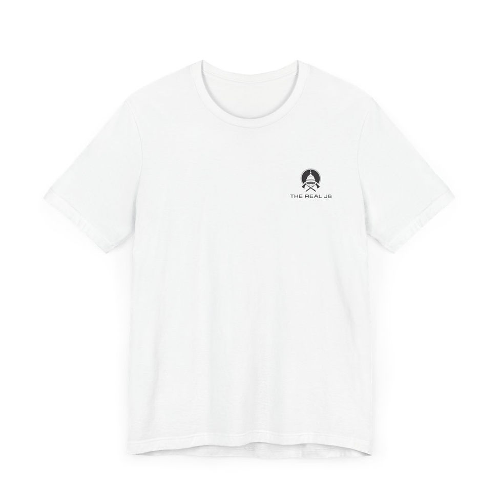 Thumbnail: "Our Hearts Bleed Red, White, and Blue" DJT Quote Tee