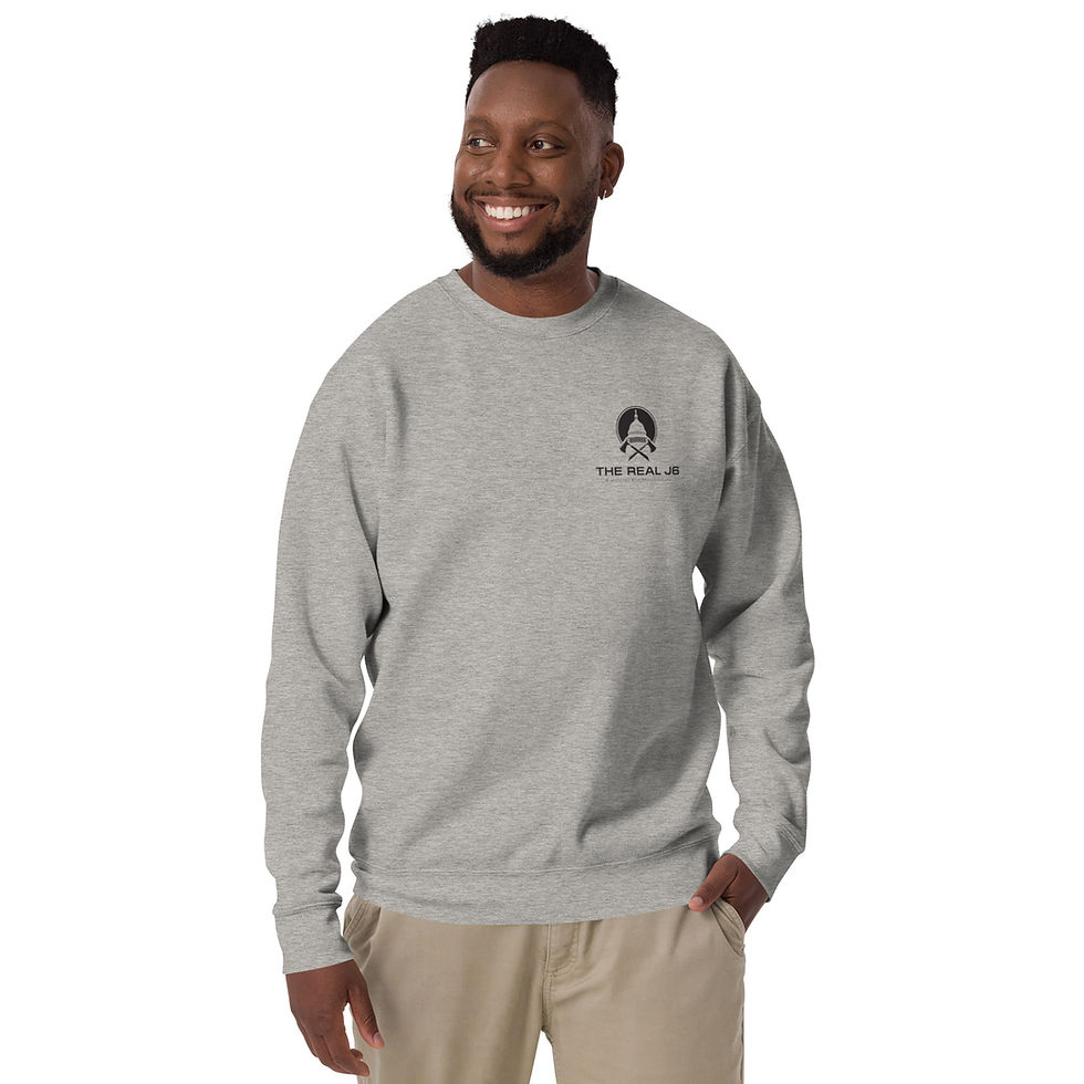 Thumbnail: We Are Not Descended Skull Crewneck