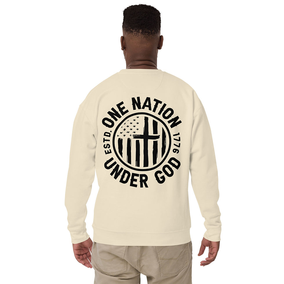 Thumbnail: One Nation Under God Crewneck