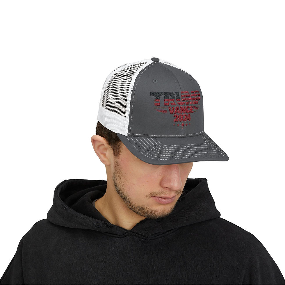 Thumbnail: Trump Vance 2024 Snapback Trucker Cap