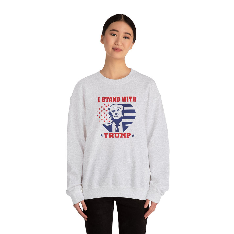 Thumbnail: I Stand With Trump Crewneck