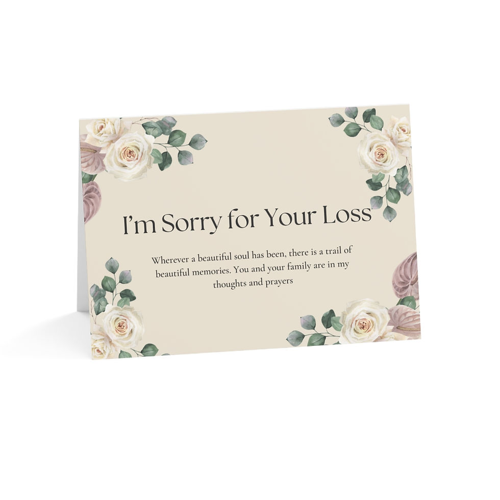 Thumbnail: I'm Sorry For Your Loss