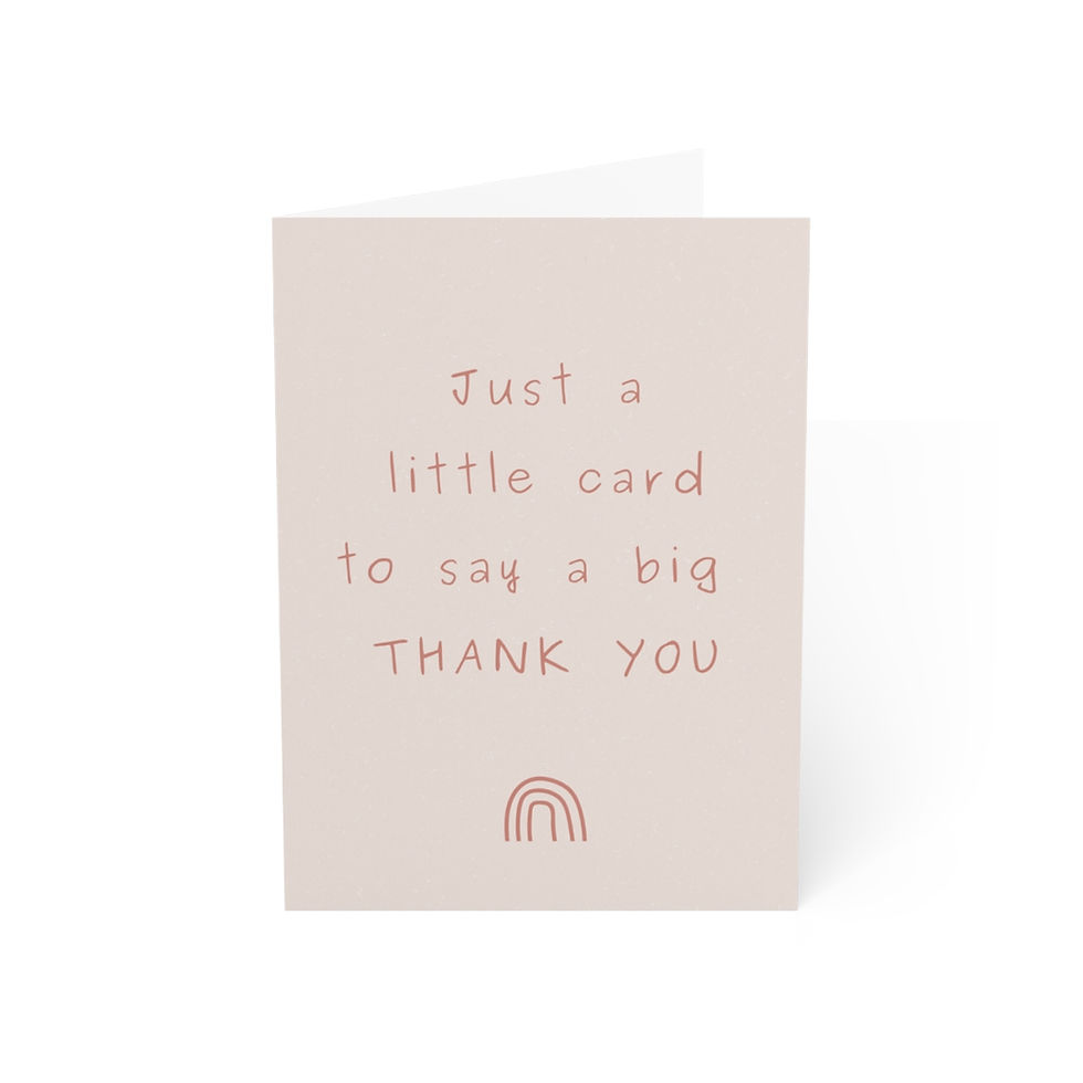 Thumbnail: A Little Card To Say A Big Thank You!