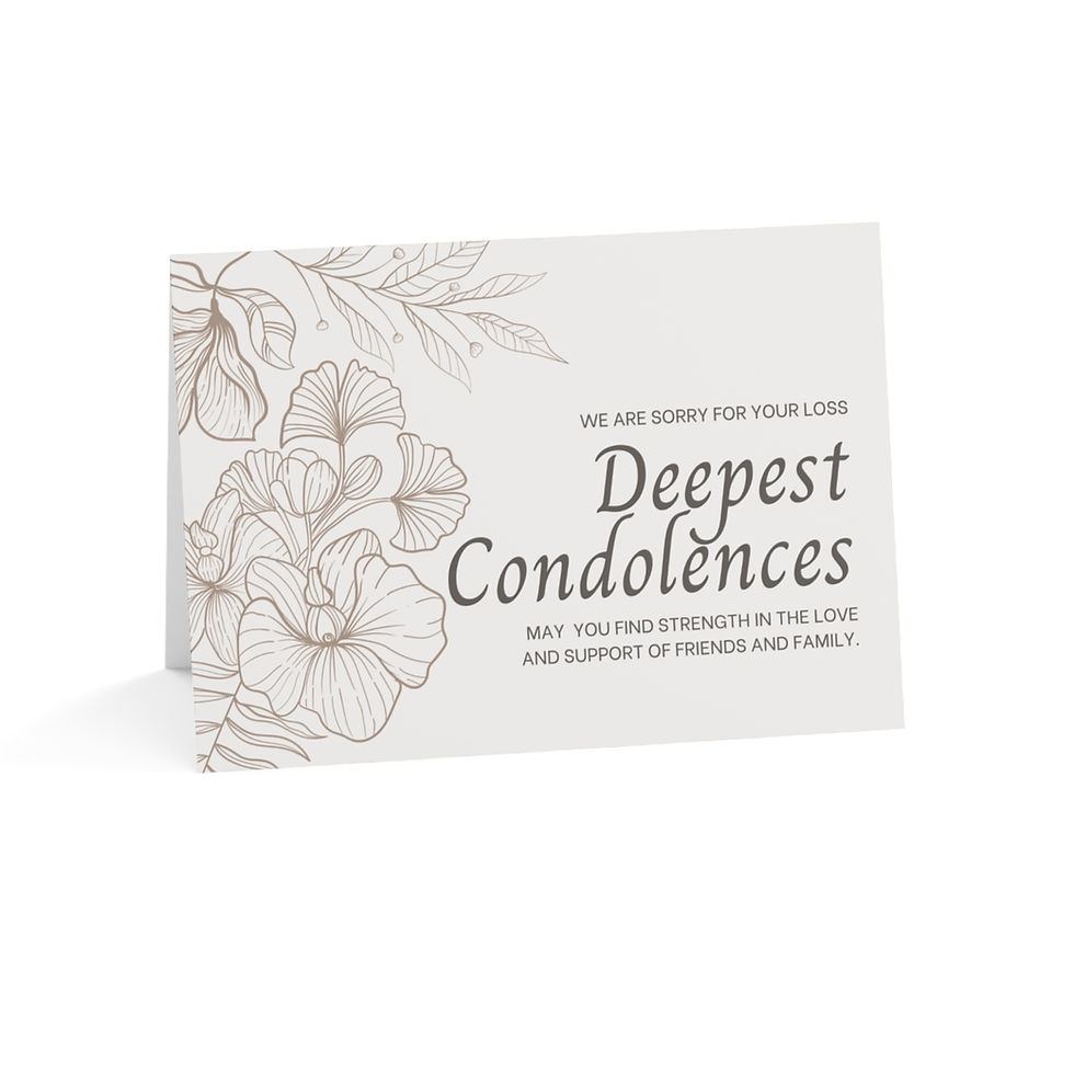 Thumbnail: Deepest Condolences