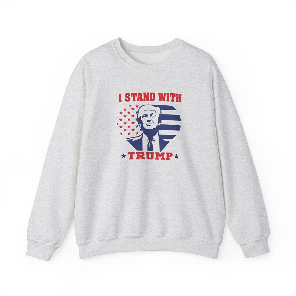 Thumbnail: I Stand With Trump Crewneck