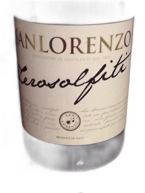 San Lorenzo, Zerosolfiti, Montepulciano D'Abruzzo DOC 2011