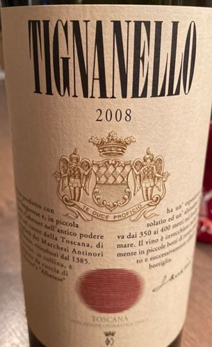 Antinori, Tignanello 2008