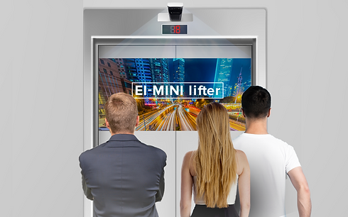 Ultra short throw laser Advertising projector Ei-Mini Lifter