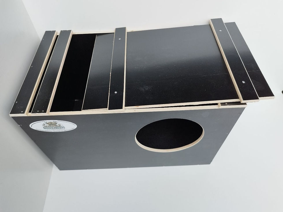 Miniaturbild: Wurfbox aus Siebdruckplatte