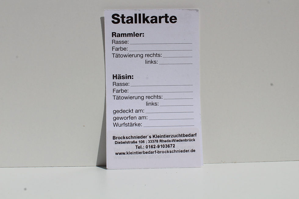 Miniaturbild: Stallkarte