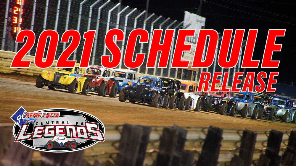 Central PA Legends Release 2021 Dirt Series Schedule