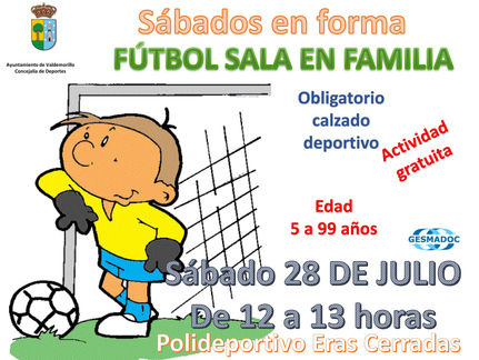 Sábado de fútbol sala en familia…
y de natación y juegos en el agua,
ya de noche también en el
Po