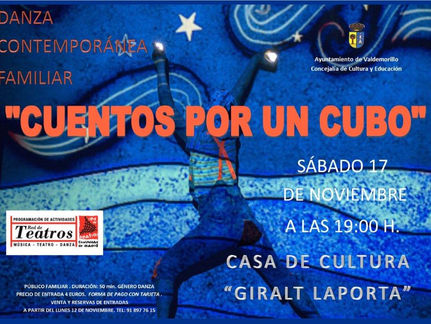 ‘Cuentos por un cubo’, danza contemporánea familiar para una puesta en escena asombrosa e impactante