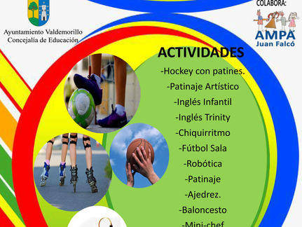 Con la novedad de incluir patinaje artístico, abierto ya el plazo para apuntarse
a las actividades