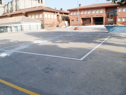 El Colegio Juan Falcó, de obras por vacaciones para su completa puesta a punto antes del inicio del