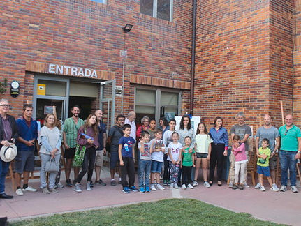 Gabriel Andrei, primer premio adultos
en el IX Certamen de Pintura Rápida
con una estampa urbana d