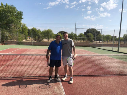 Álvaro Milla, ganador del Absoluto de Tenis disputado en estas Fiestas de Septiembre