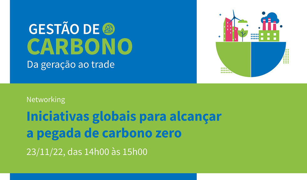 AHK - Networking: Iniciativas globais para alcançar a pegada de carbono zero