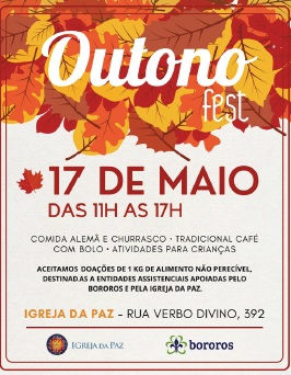 OUTONO FEST (Igreja da Paz / Bororos)