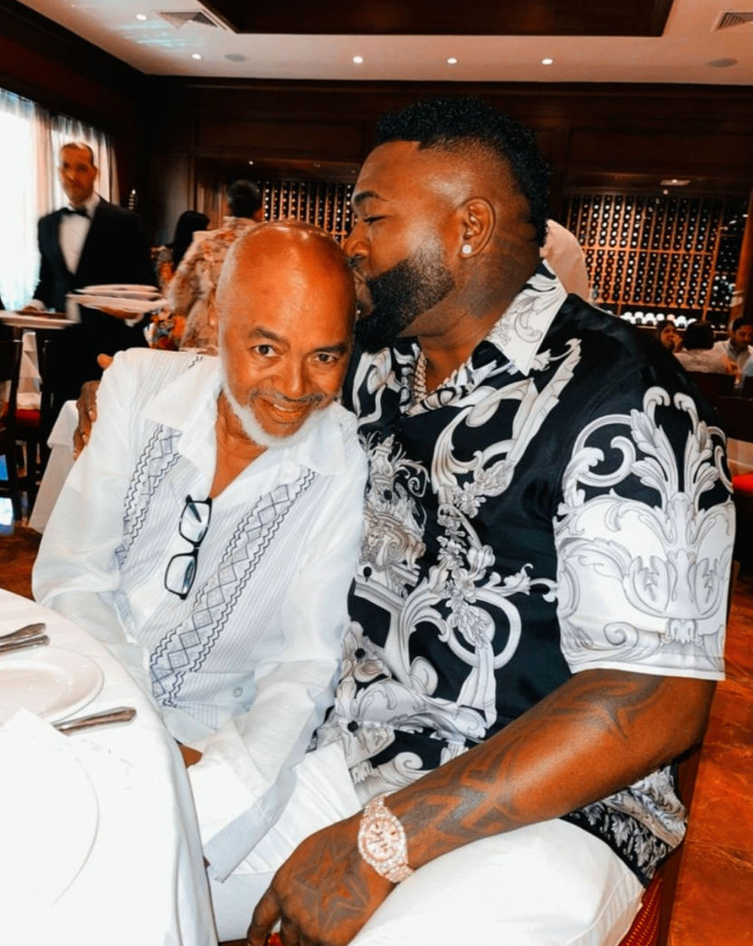 David Ortiz ve a su papá como su mejor amigo para siempre.