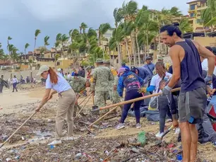 “Estamos apoyando la limpieza de playas, es un trabajo en conjunto”: Armando García