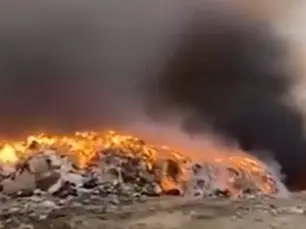“Perímetro del incendio en relleno sanitario de Migriño está asegurado y no hay riesgo de que se expanda”: Juan Carbajal 