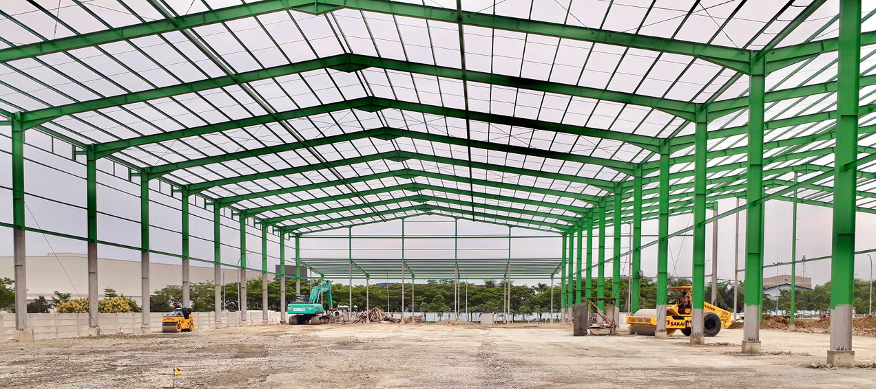 Portofolio proyek Pembangunan Gudang Erafista PT Bhineka Cipta Karya