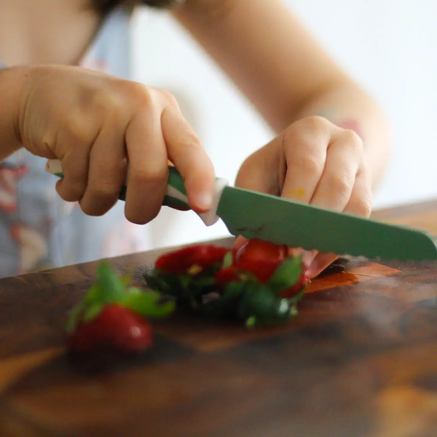 Kiddikutter | Child Safe Knife | Sea Green