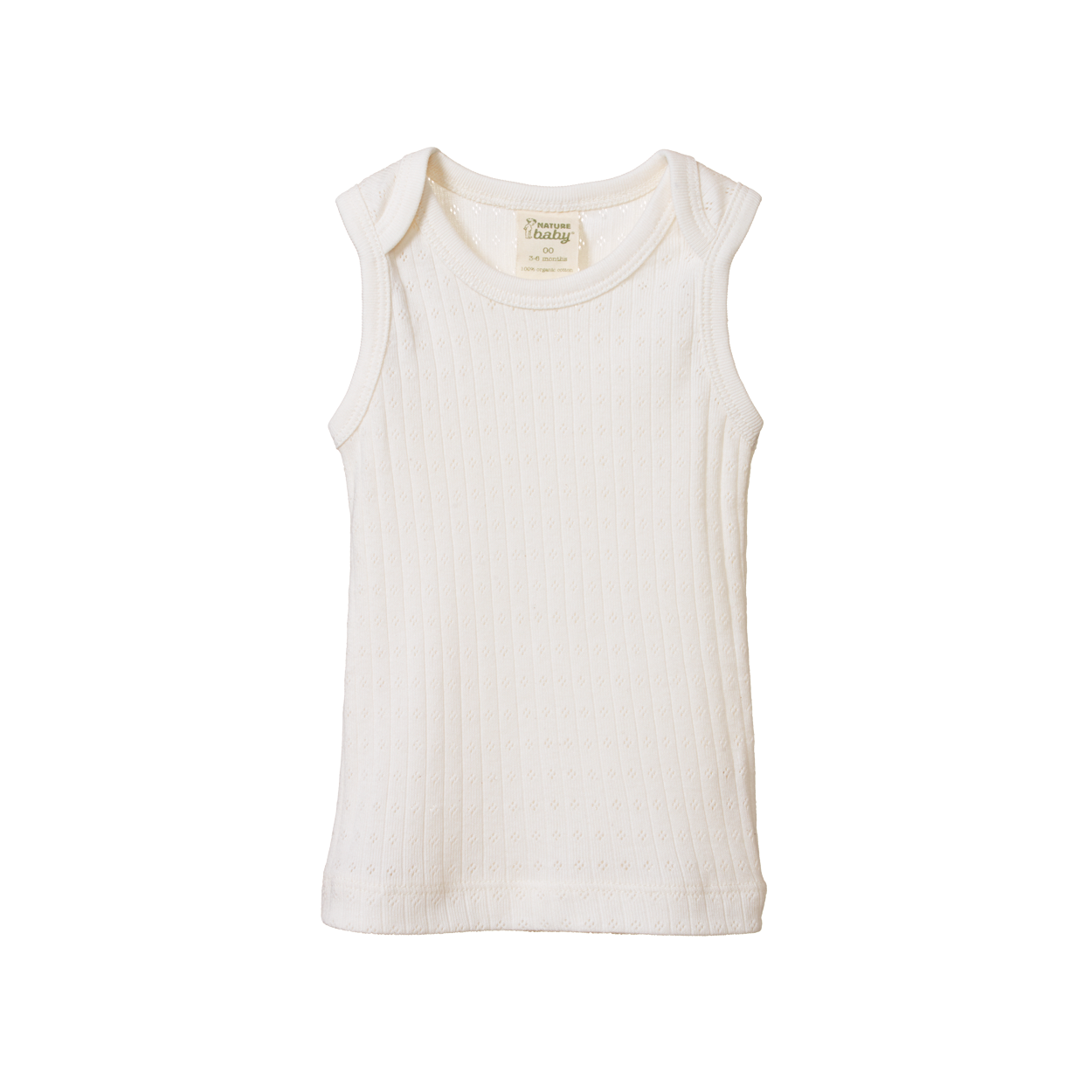 Nature Baby | Singlet Pointelle | Natural
