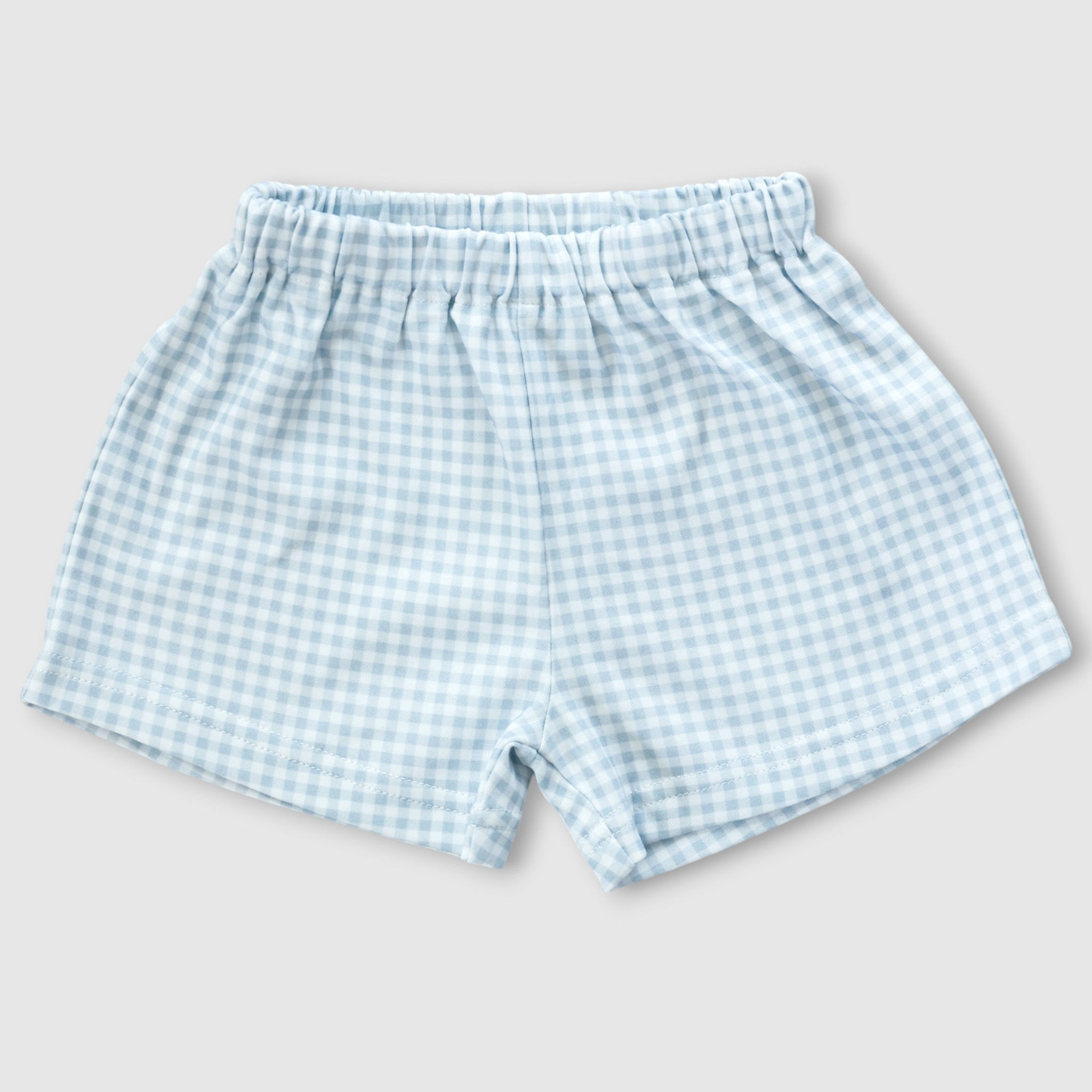 Fledge & Thread | Shorts | Blue Gingham