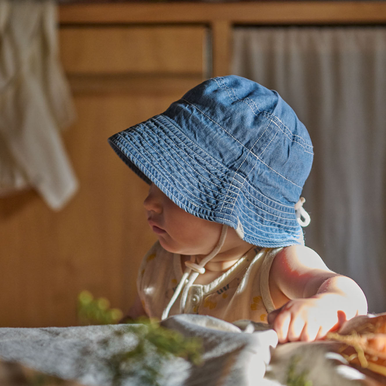 Nature Baby | Bucket Sun Hat | Chambray Sky