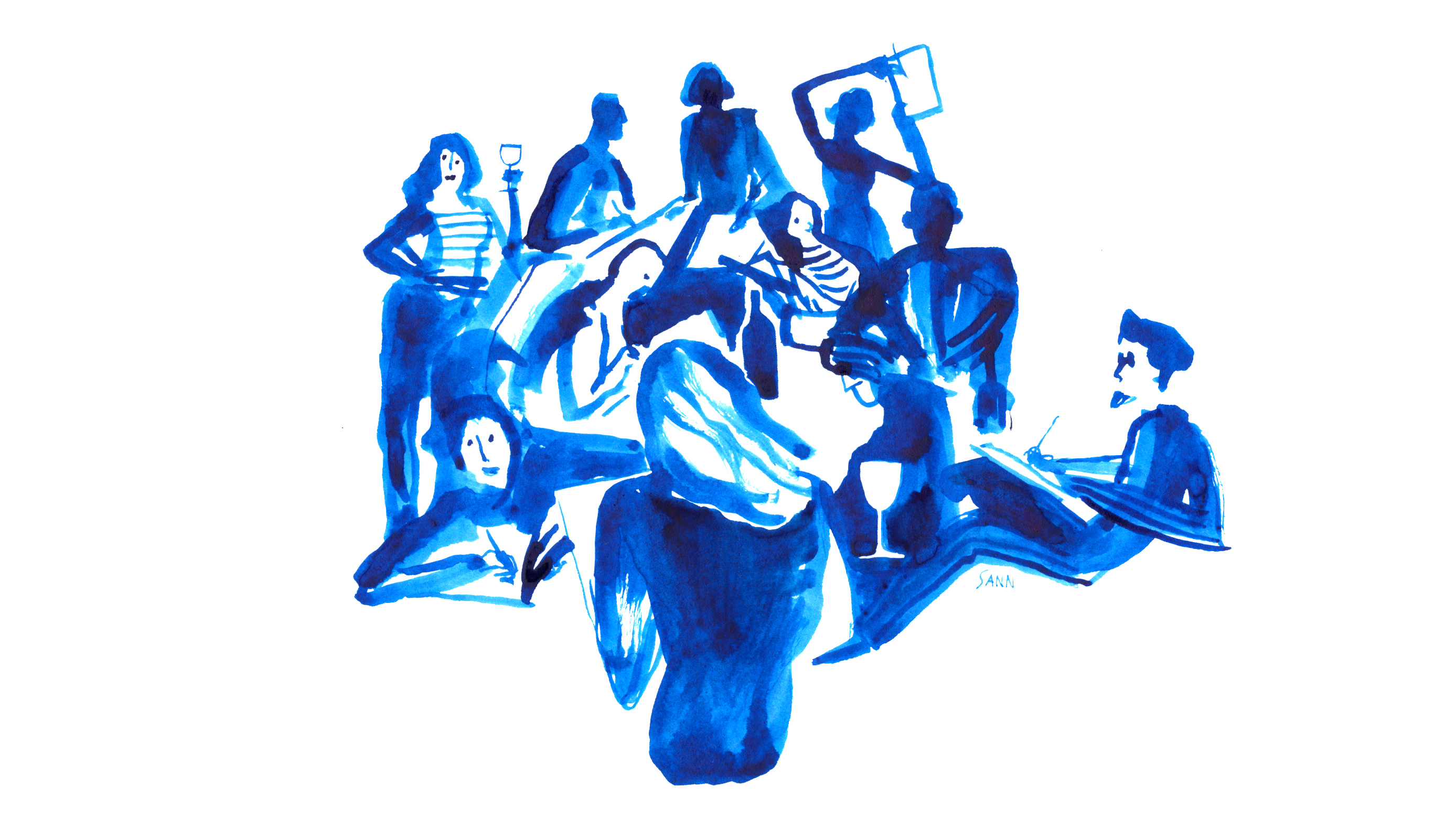 Drawing together