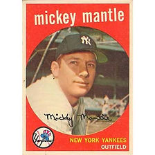 Mickey Mantle   - 1959 Topps