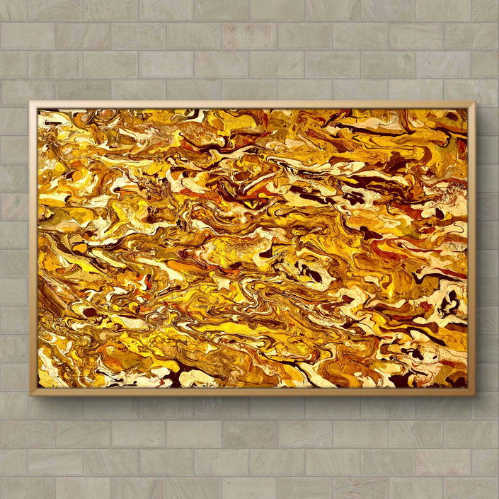 Rhodium Rising Painting