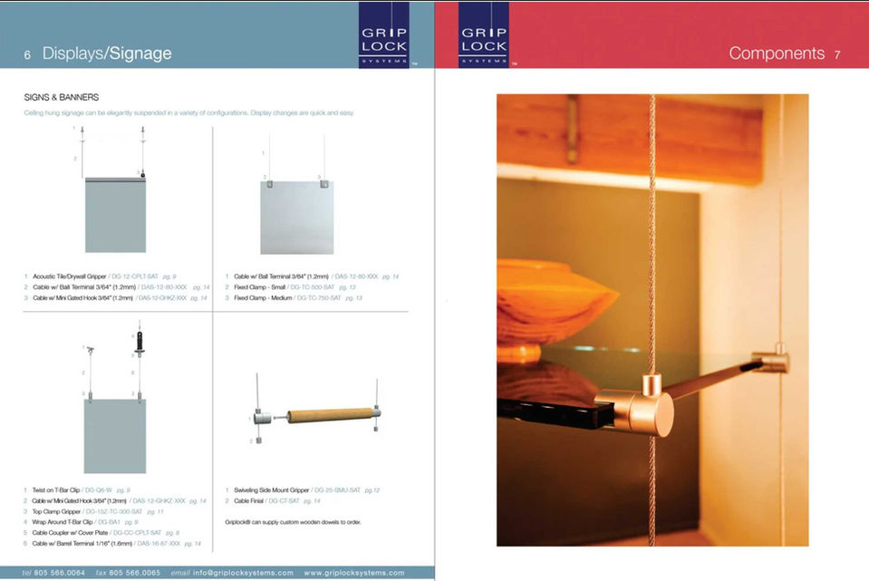 Catalog spread