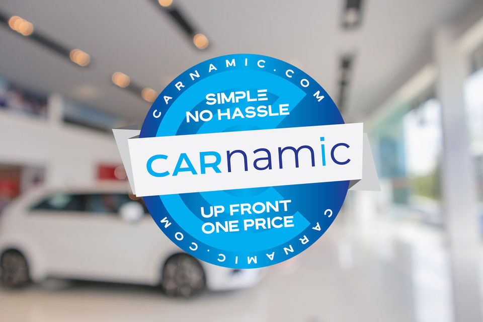 Carnamic Sticker Mock Up
